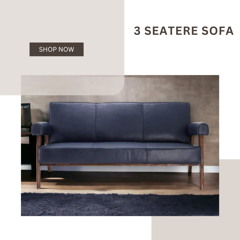  Buy Nismaaya Decor's Modern 3 Seater Sofa to Upgrade Your Living Room