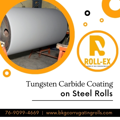  Tungsten Carbide Coating on Steel Rolls