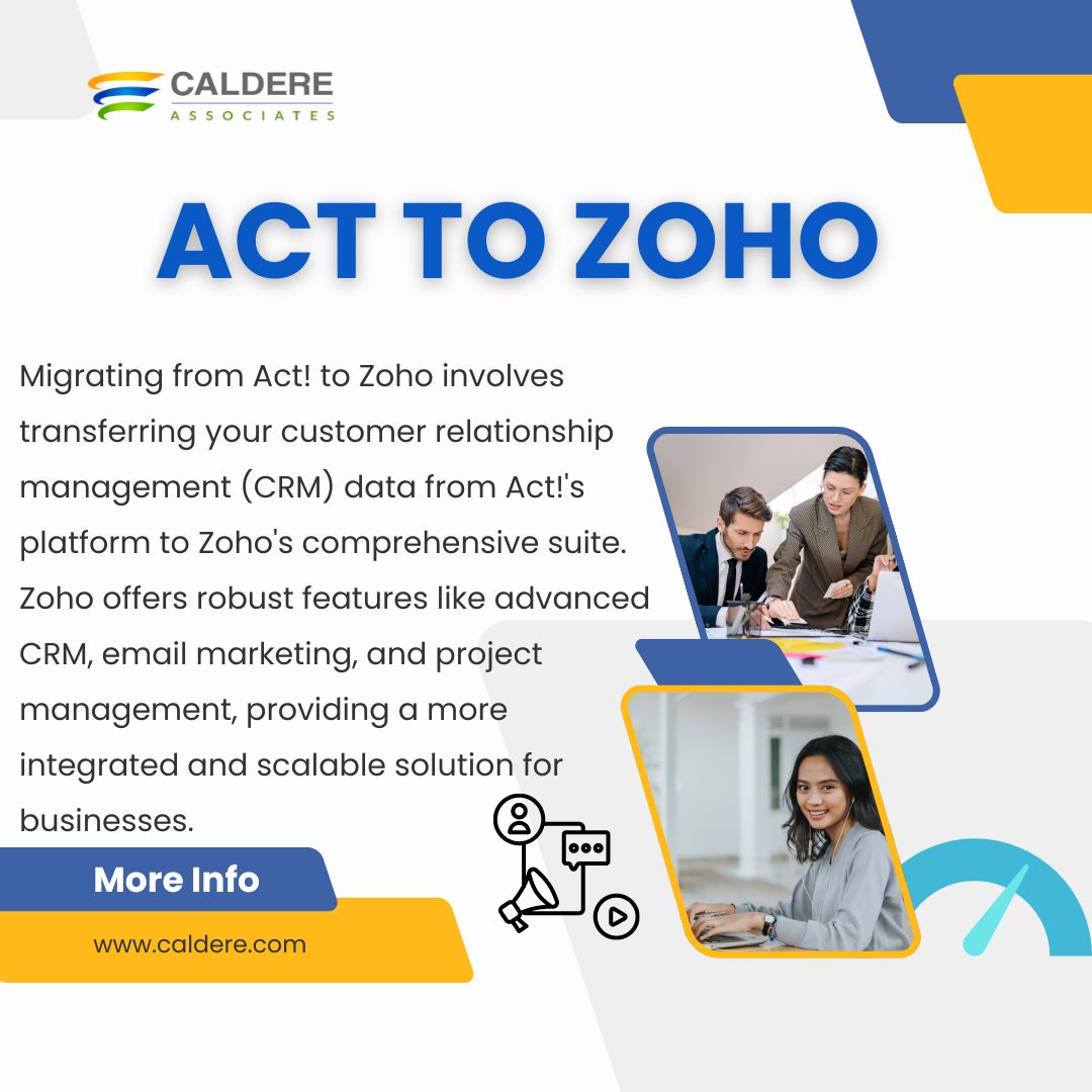  Move from Act! to Zoho CRM Easily