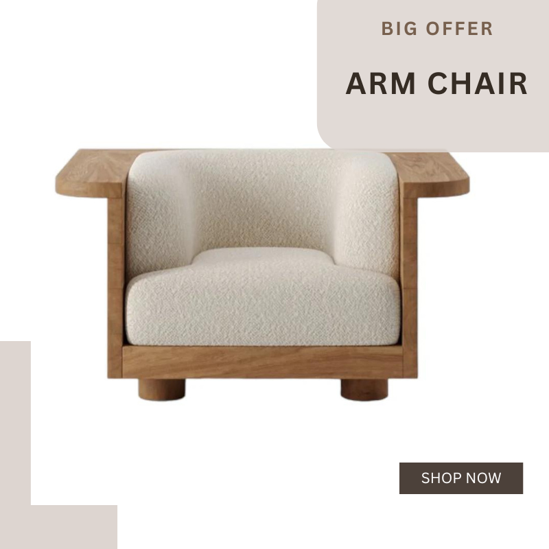  Buy Wooden Arm Chairs Online at Nismaaya Decor for Stylish Living Spaces