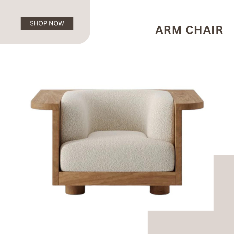  Buy Stylish Wooden Arm Chairs from Nismaaya Decor for Your Home