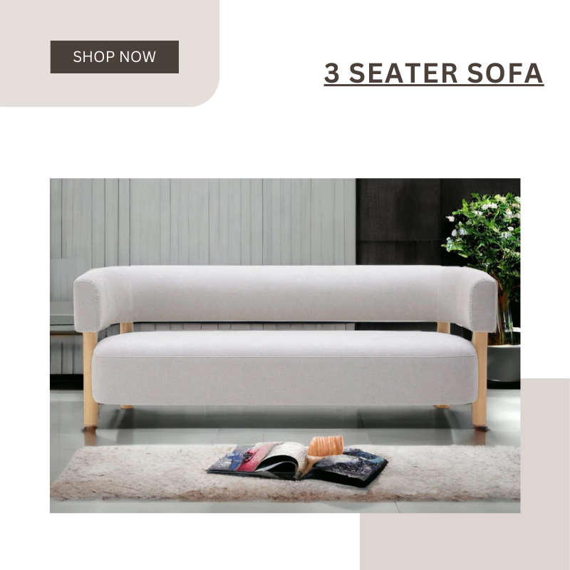  Shop Wooden 3 Seater Sofas for Timeless Elegance at Nismaaya Decor