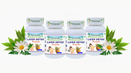  Detox Liver Naturally With Liver Detox Formula (Pack Of 4)