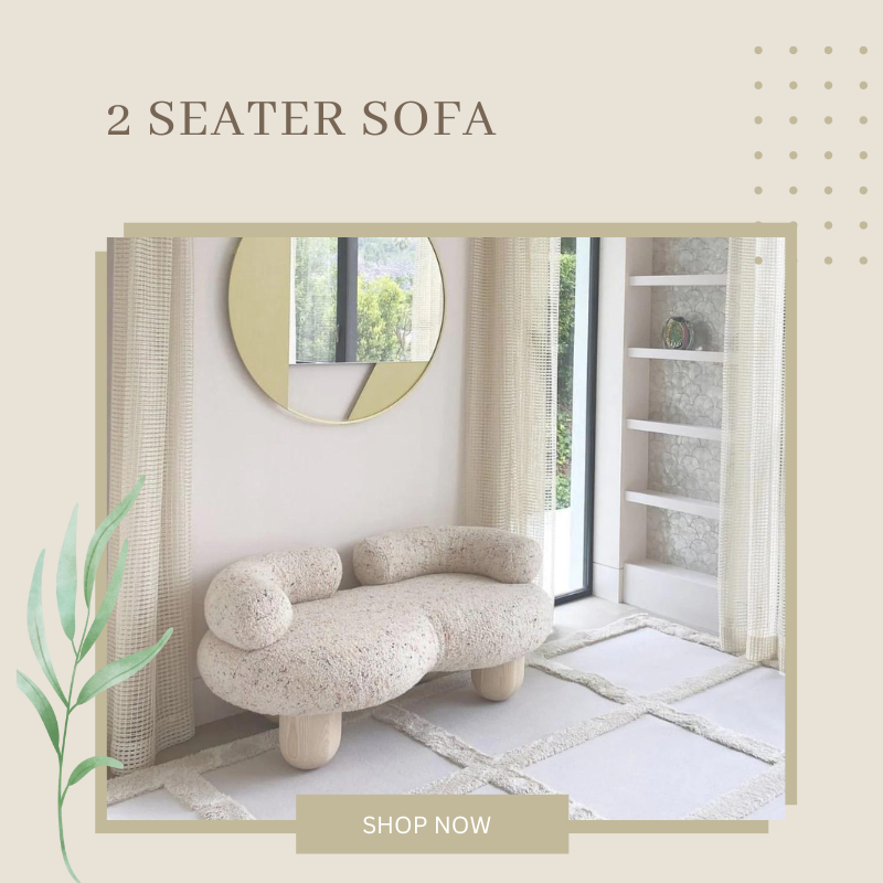  Shop Nismaaya Decor's Comfortable 2 Seater Sofa Collection