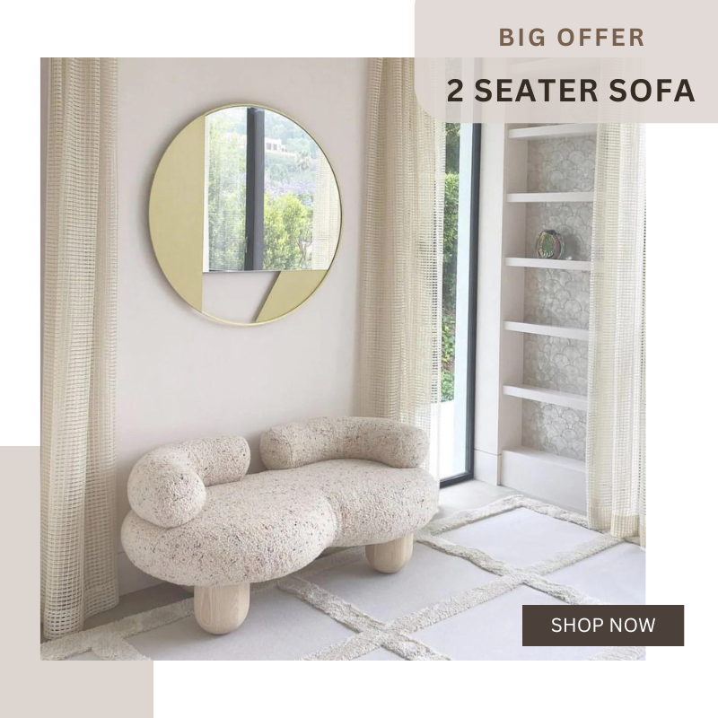  Shop Nismaaya Decor's 2 Seater Sofas Perfect for Small Spaces