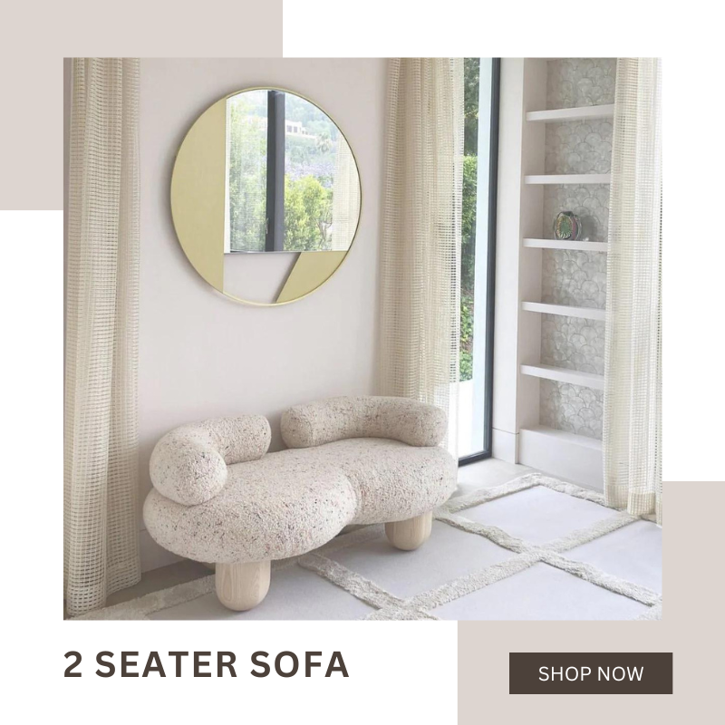  Shop Beautiful Wooden 2 Seater Sofa Options at Nismaaya Decor