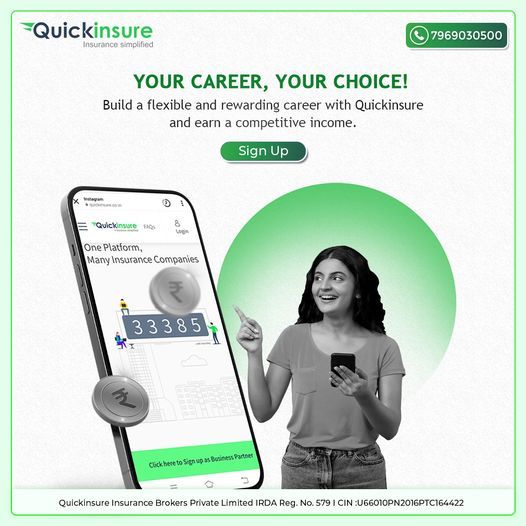  Start Your Career a POSP Insurance Agent with QuickInsure