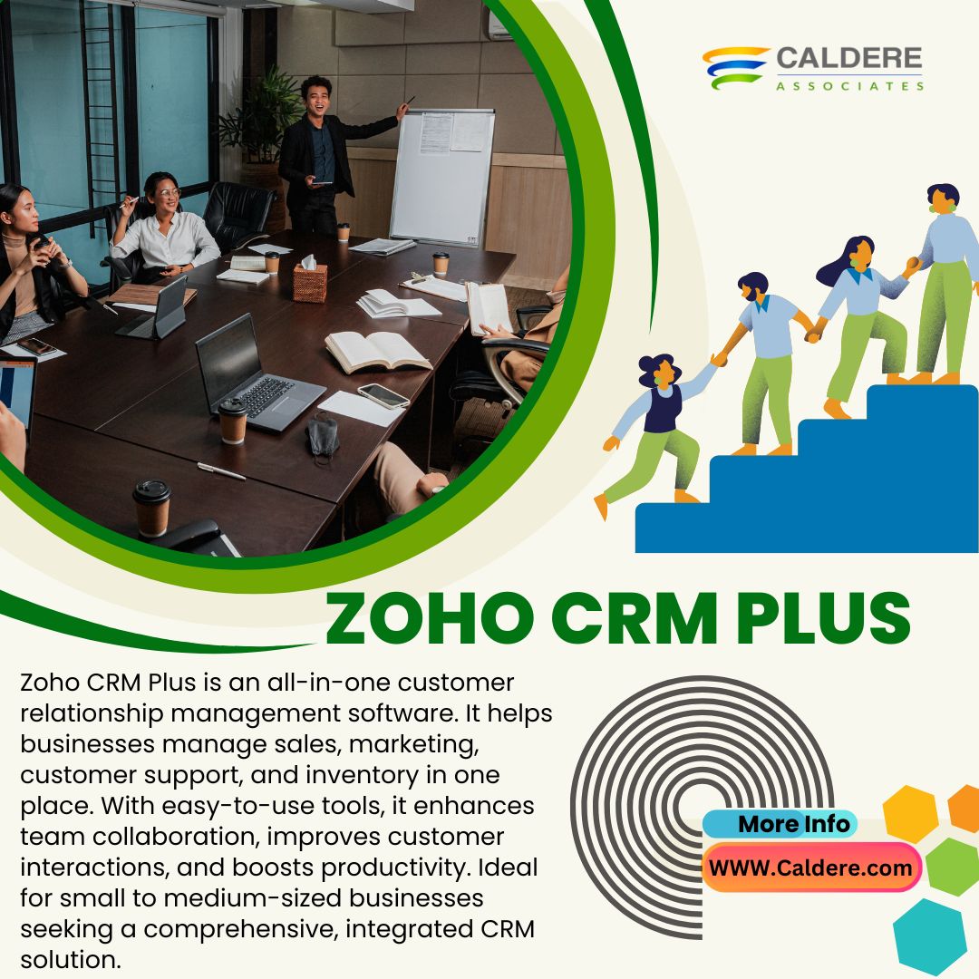  Improve Customer Relations with Zoho CRM Plus