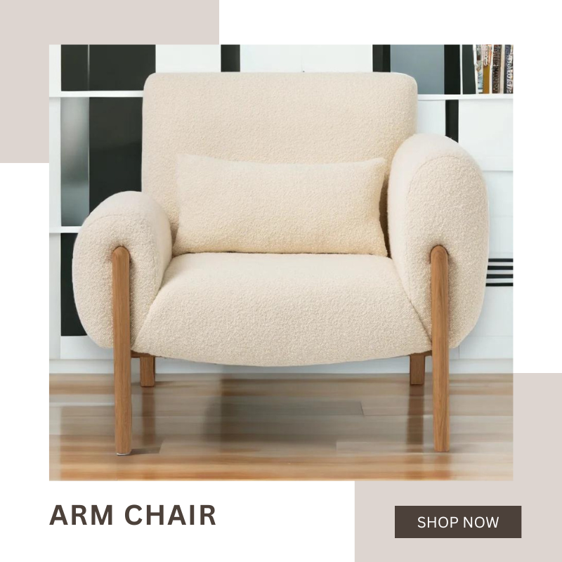  Shop Nismaaya Decor: Elegant Arm Chairs for Living Room Comfort