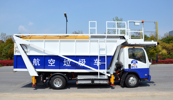  aircraft rubbish truck