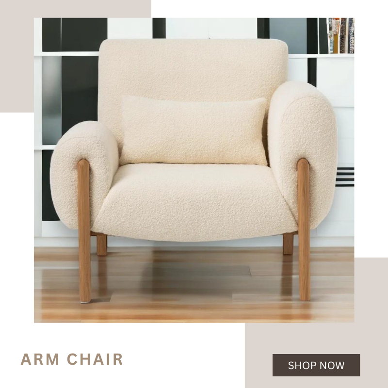  Shop Nismaaya Decor Arm Chairs Perfect Wooden Chairs for Your Living Room