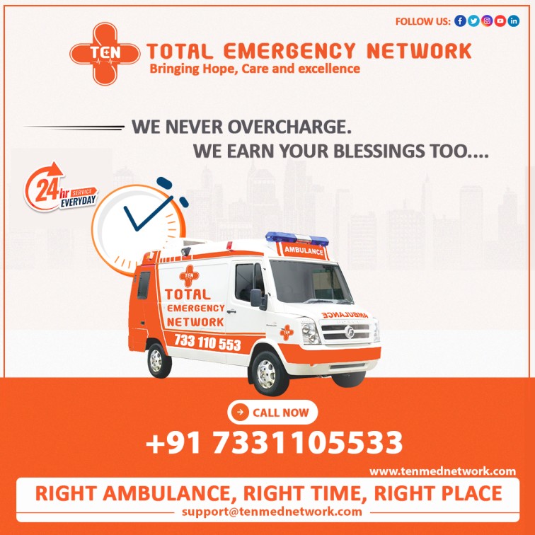  Best ambulance service in hyderabad