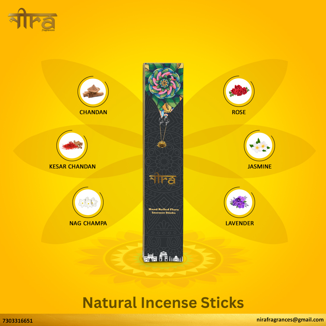  Experience Serenity with the Best Organic Incense Sticks Online By Nira Fragrances