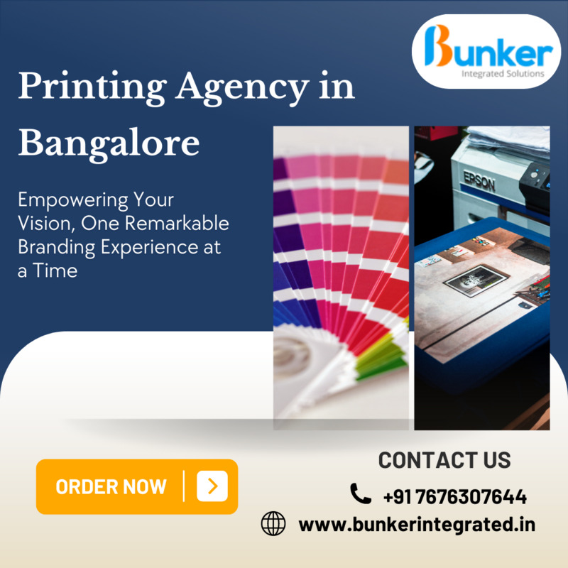  Bunker Integrated | Printing Agency in Bangalore