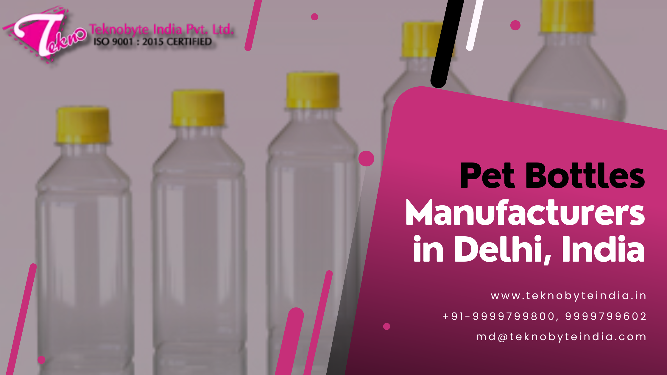  Pet Bottles Manufacturers in Delhi