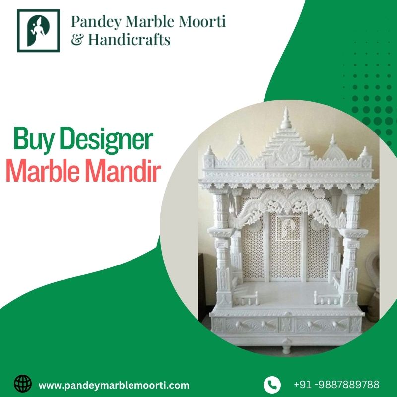  Buy Designer Marble Mandir