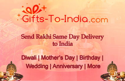  Same Day Rakhi Delivery in India with Gifts-to-India.com