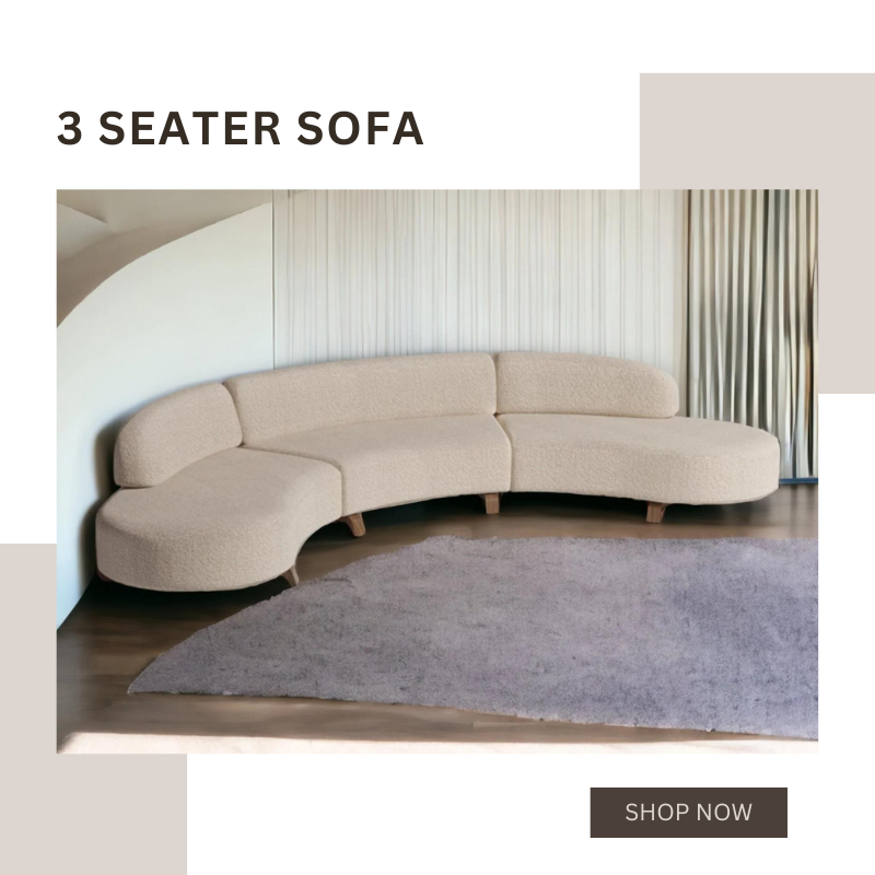  Shop Classic 3 Seater Sofa Wooden Furniture at Nismaaya Decor