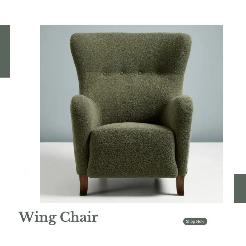  Shop Modern Wing Chair Designs at Nismaaya Decor