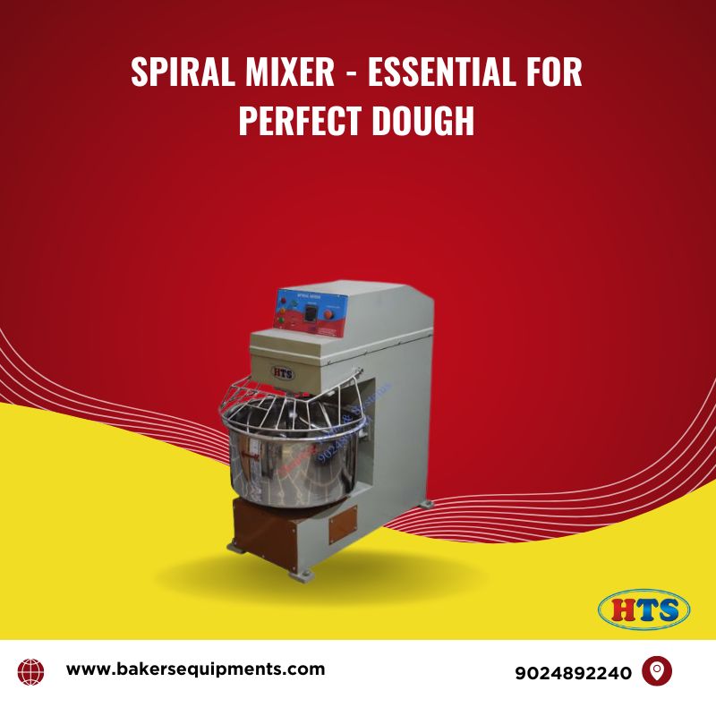  Spiral Mixer - Essential for Perfect Dough!