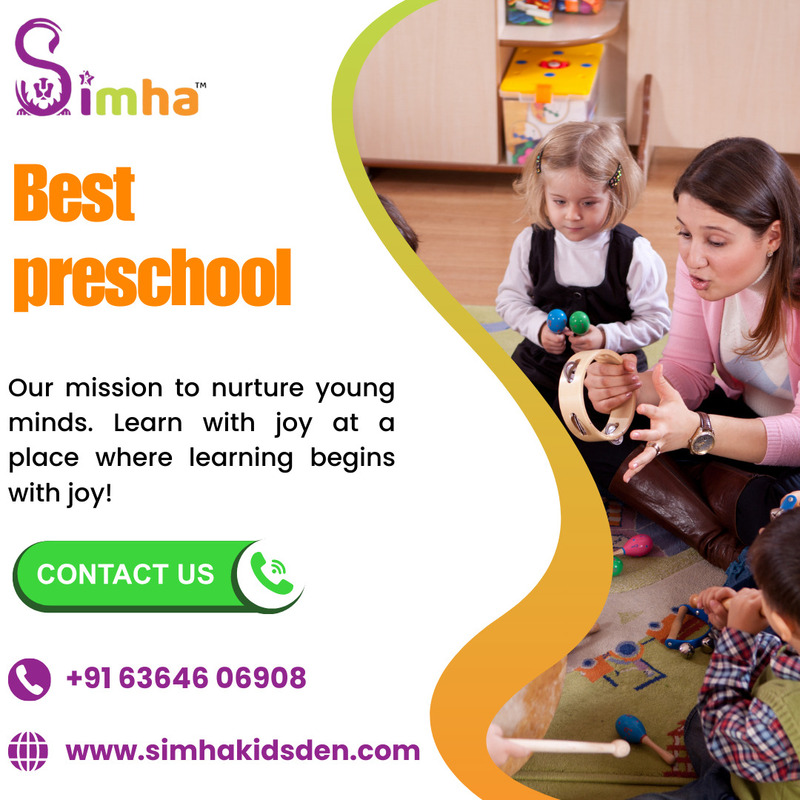  SimhaKidsDen | Best Montessori School in Ramamurthy Nagar