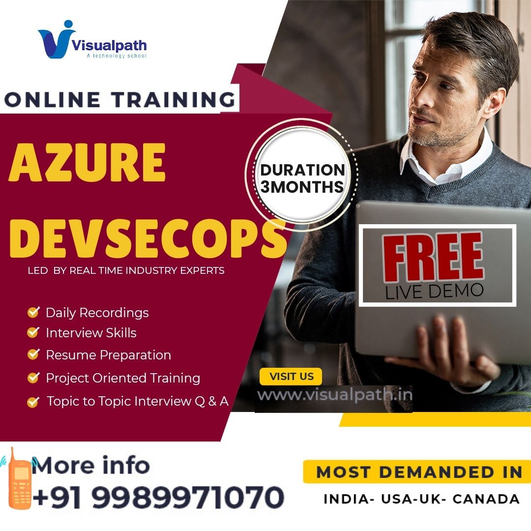  Azure DevOps Training in Hyderabad | Azure DevSecOps Online Training