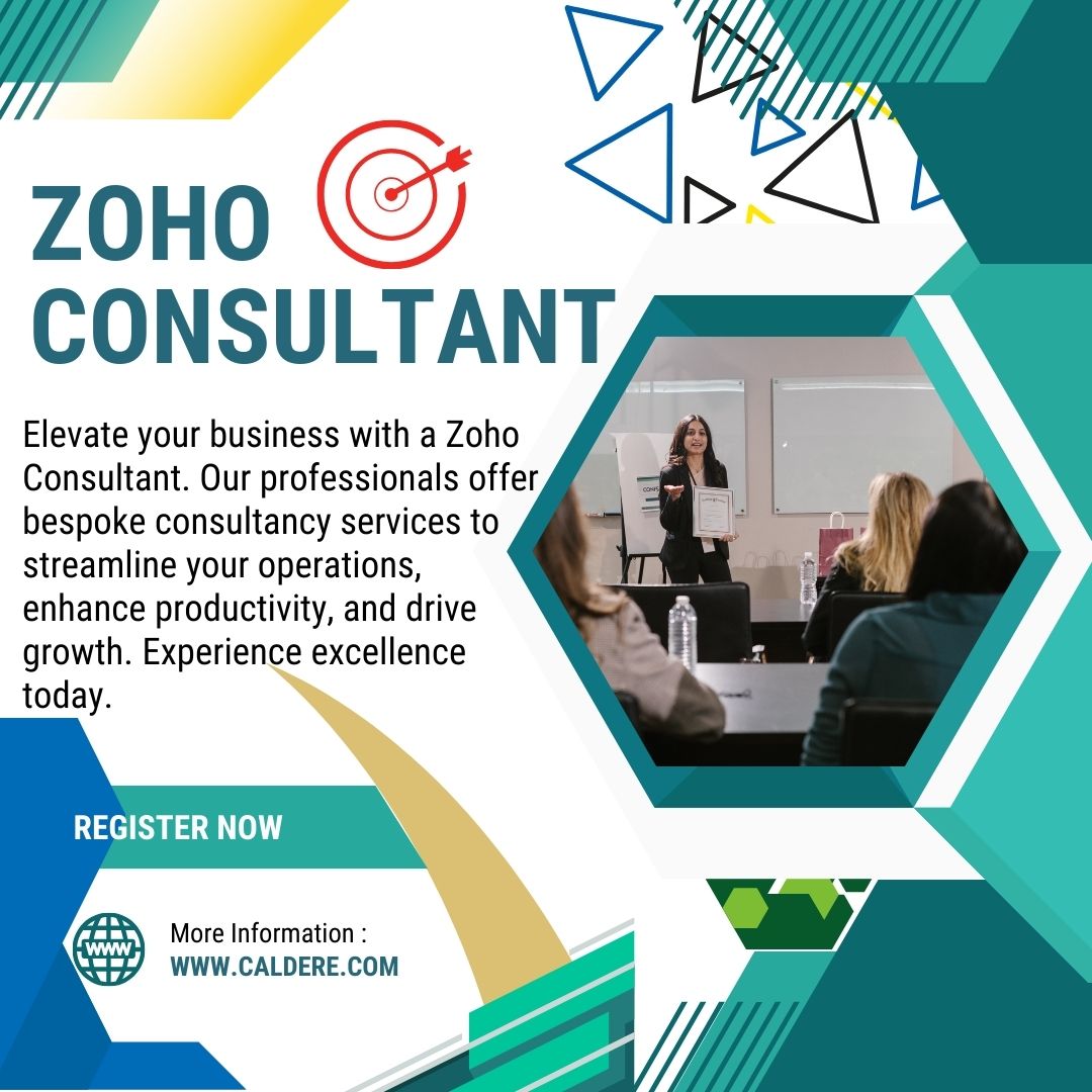  Zoho Consultant: Your Partner in Business Optimisation