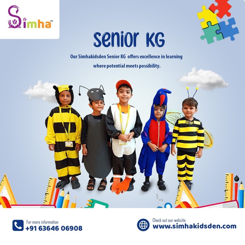  SimhaKidsden | Senior KG School in Ramamurthy Nagar