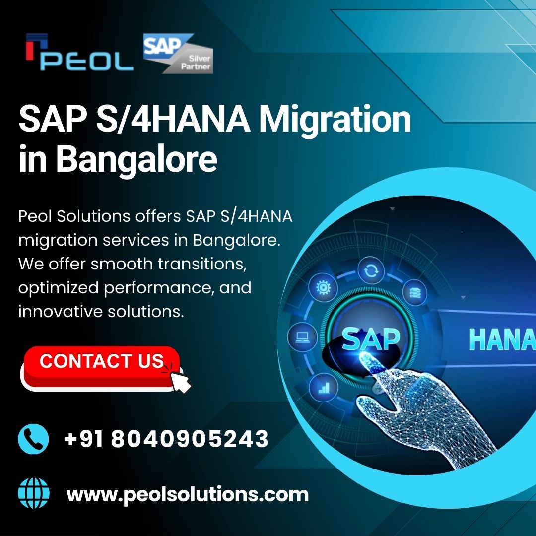  SAP S/4HANA Migration in Bangalore