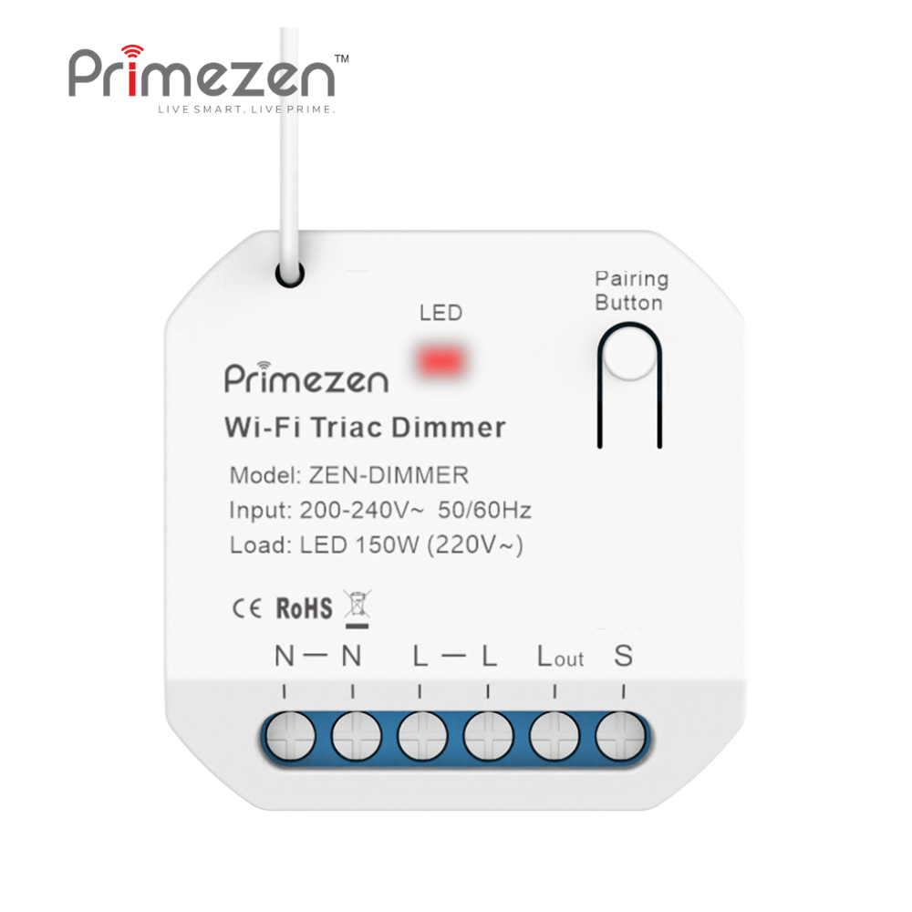  Primezen Wireless Switch - ZEN-DIMMER: Effortless Home Automation