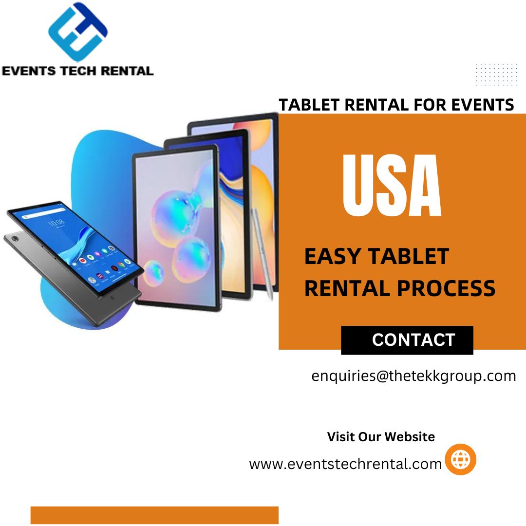  Tablet Rental for Events in USA