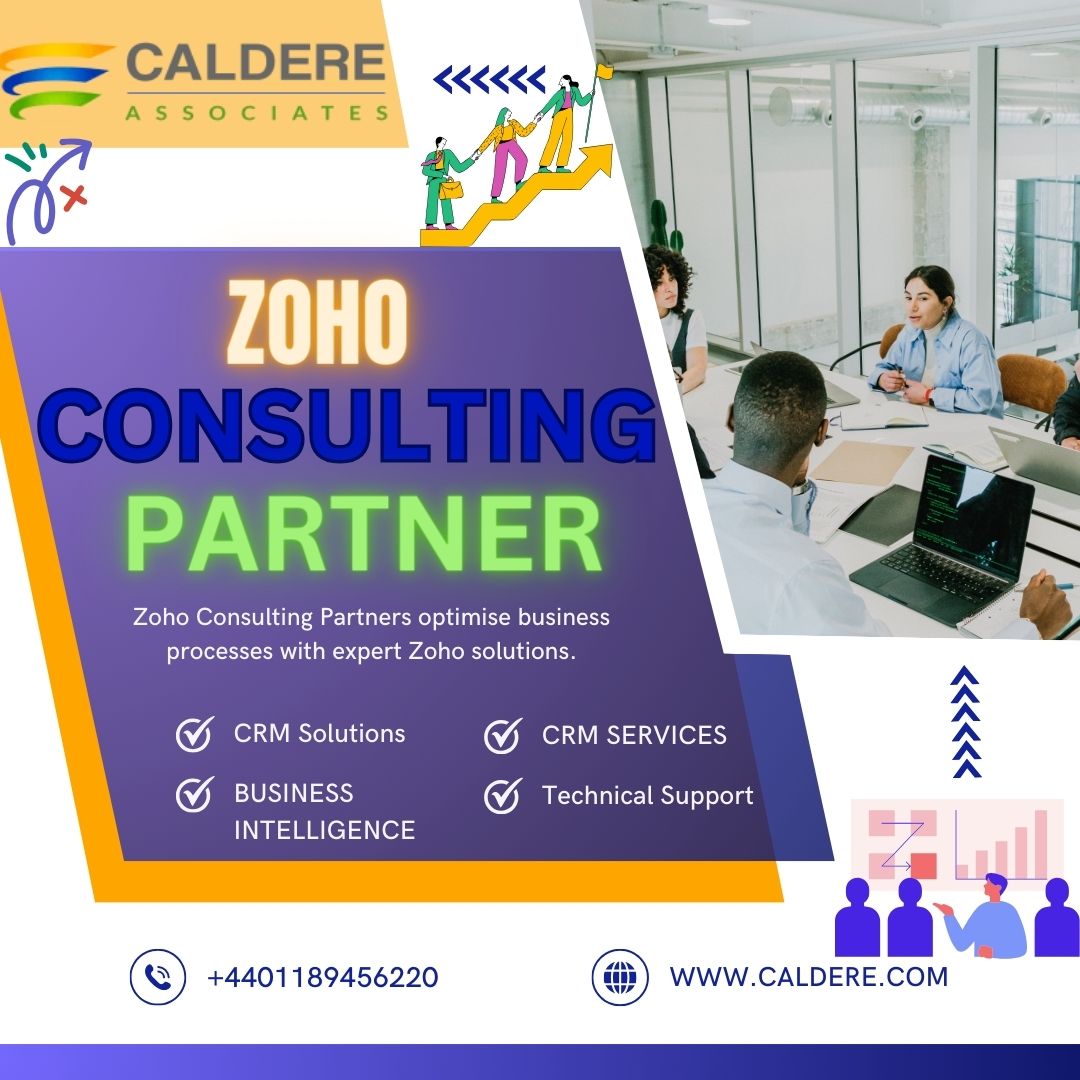  Zoho Consulting Excellence | Caldere - Tailored Business Solutions