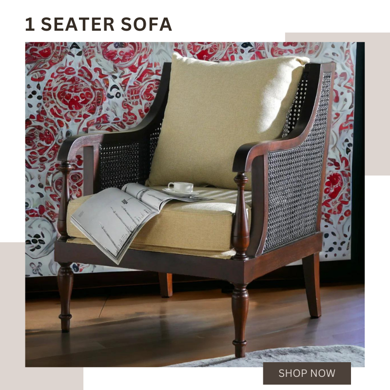  Shop Unique 1 Seater Sofa Designs for Modern Homes at Nismaaya Decor