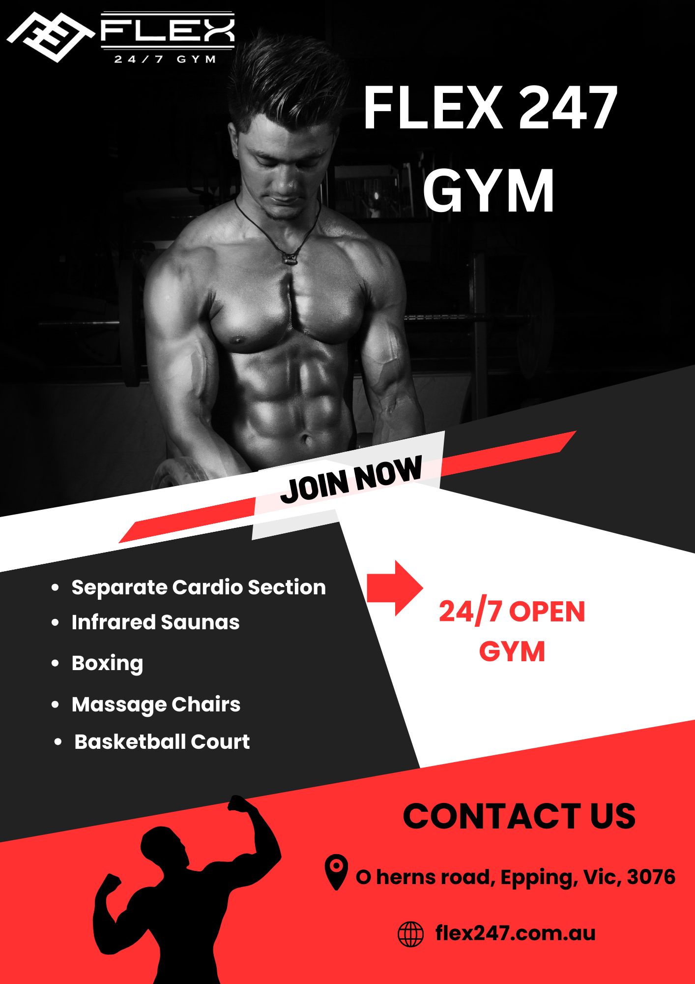  Top-rated Fitness gym in South Morang | Flex 247 Gym