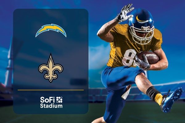  Free Tickets: LA Chargers vs Saints at SoFi Stadium