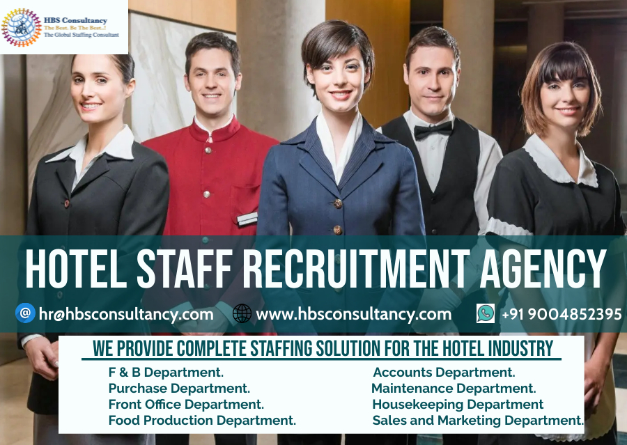  Hotel Staff Recruitment Agency from India, Nepal