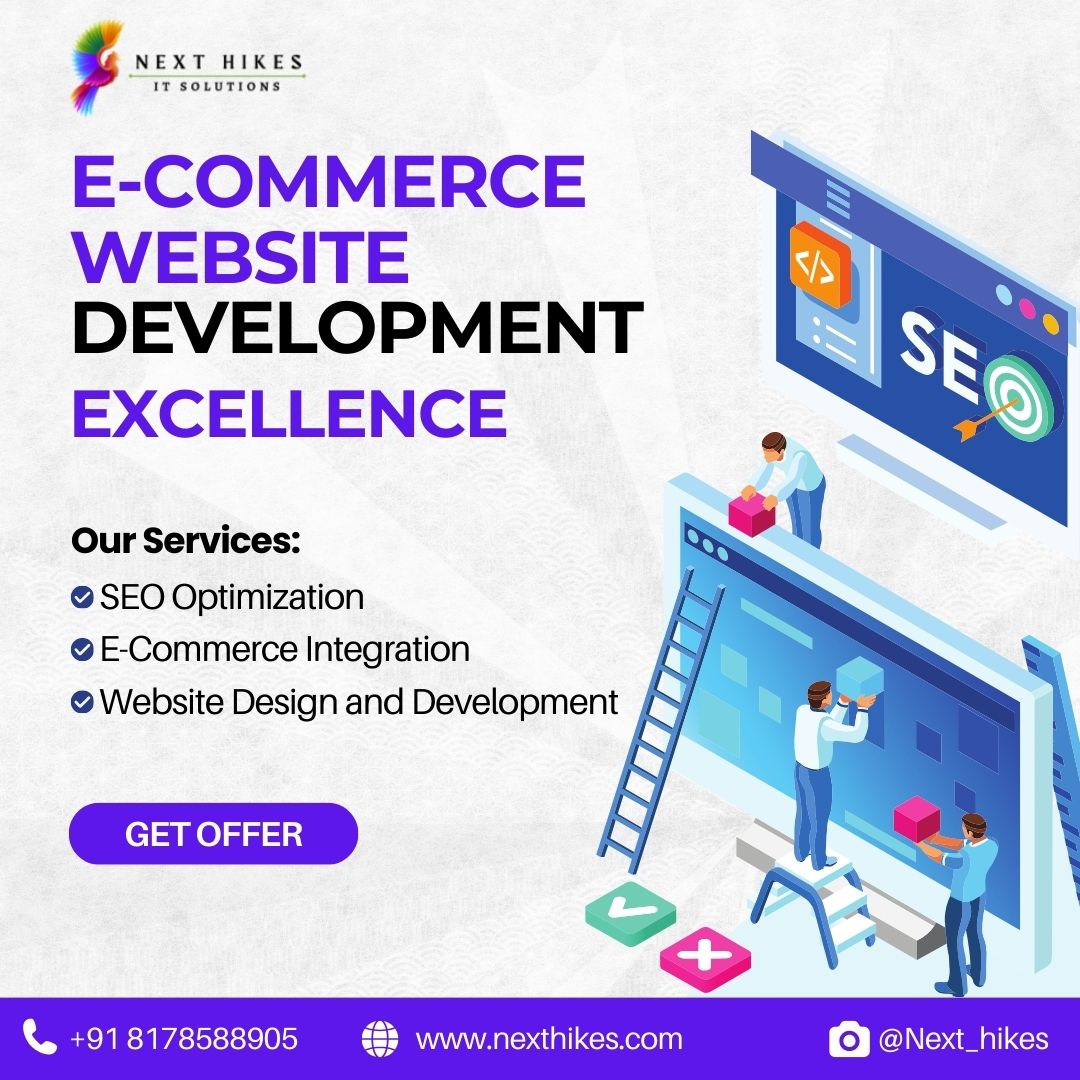  Top E-Commerce Website Designing Company in India: Crafting Seamless Shopping Experiences with NextHikes