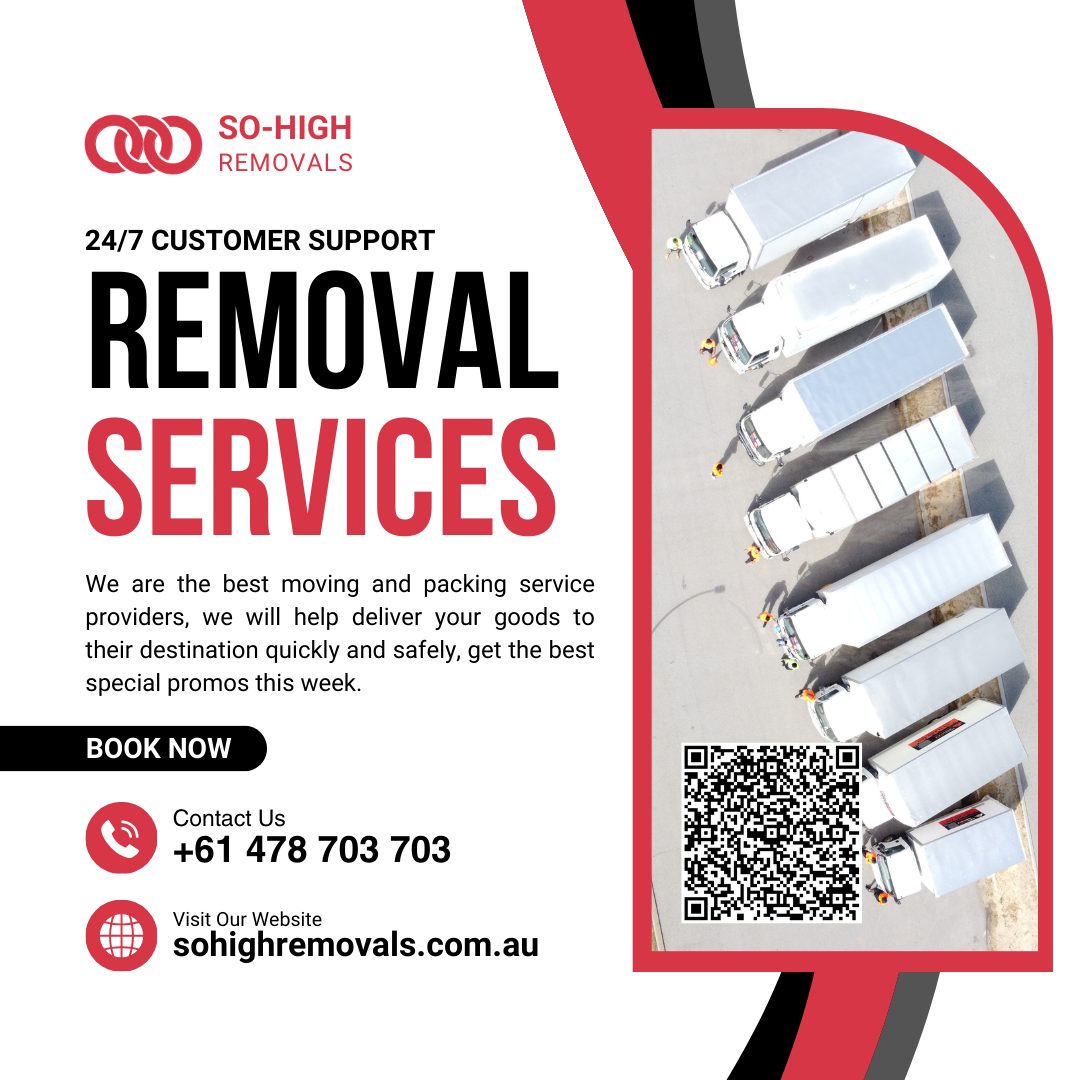  Top Moving Company in Melbourne | So High Removals