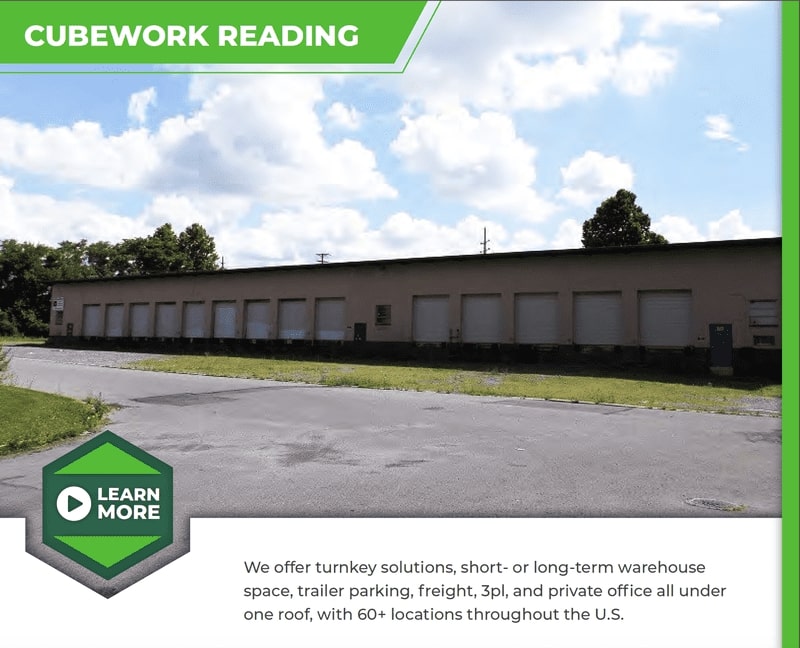  Flexible Warehouse Space at Cubework Reading with no hidden fees