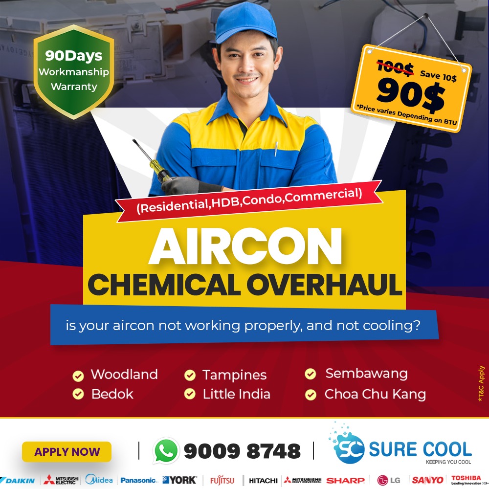  Aircon chemical overhaul