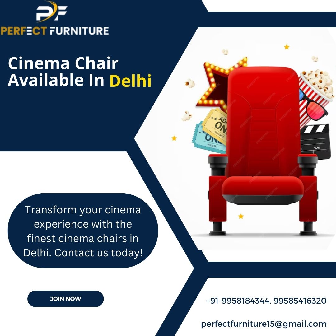  Top-Quality Cinema Chairs in Delhi - Order Direct from Supplier!