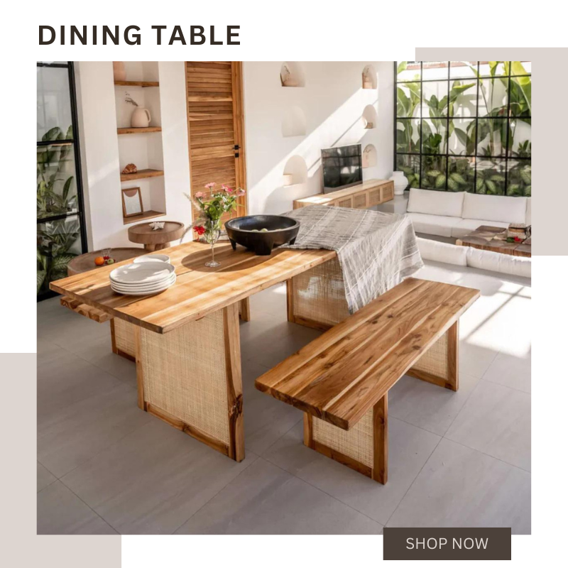  Shop Solid Wood Dining Tables and Elegant Designs at Nismaaya Decor