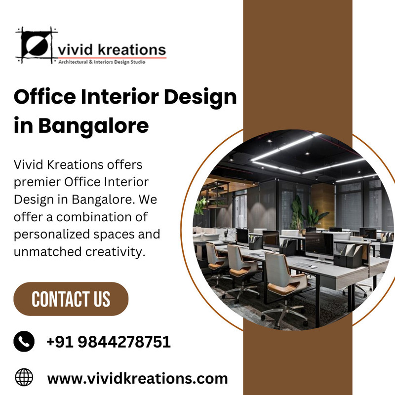  Office Interior Design in Bangalore