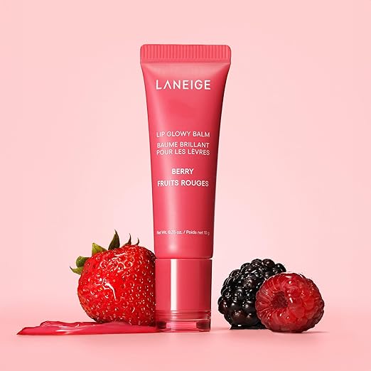  LANEIGE Lip Glowy Balm: Hydrate, Glossy, Lightweight, Moisturize & Tint with Shea Butter