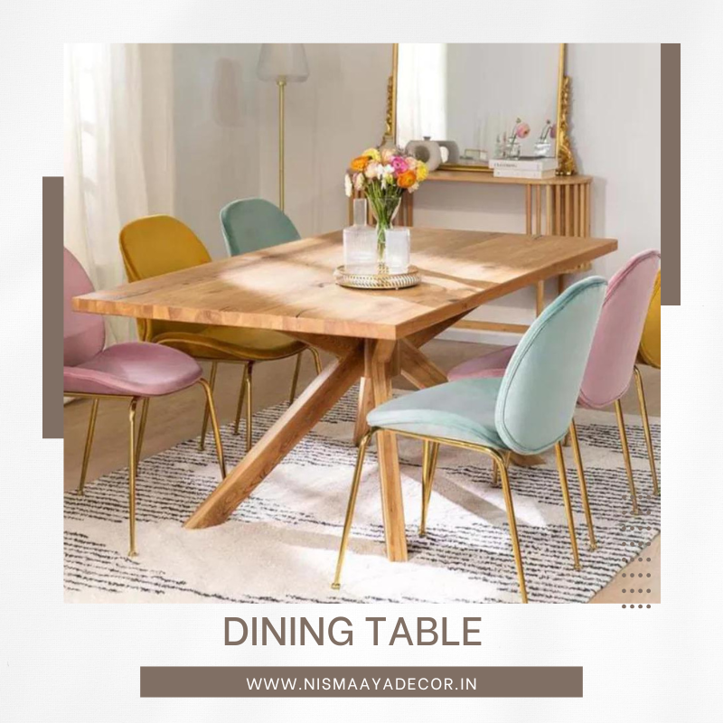  Shop the Best Dining Table 6 Seater for Your Home at Nismaaya Decor