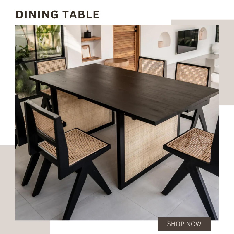  Shop Elegant Dining Table Set 6 Seater at Nismaaya Decor