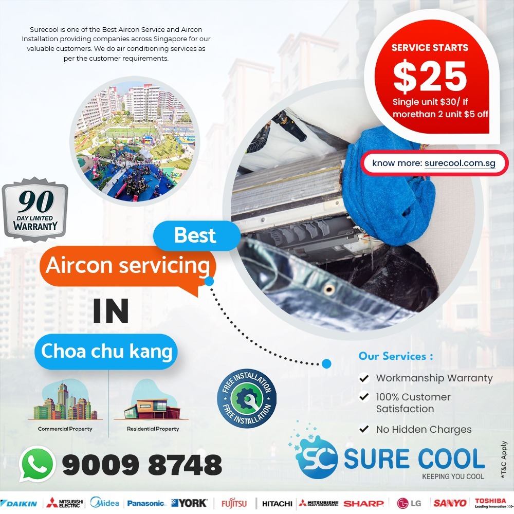  Aircon servicing in Choa chu kang