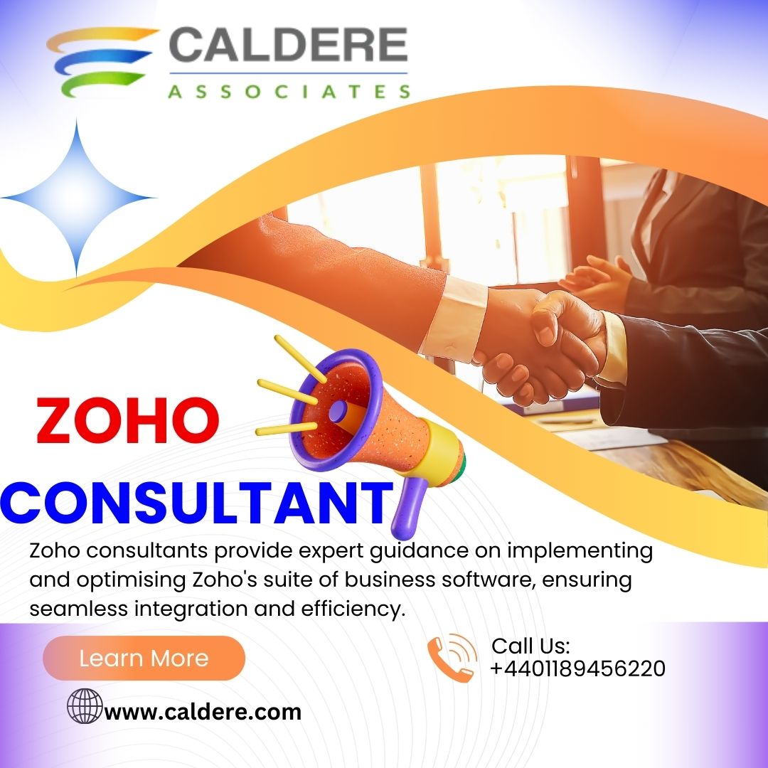  Tailored Zoho Consultancy Services | Caldere