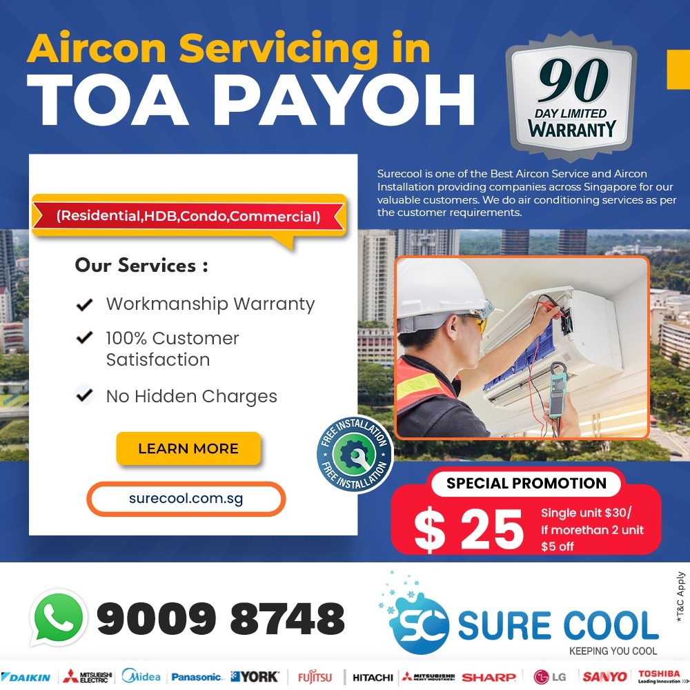  Aircon servicing in Toa Payoh