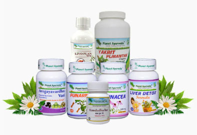  Natural Treatment For Hepatitis B  - H-liver Pack By Planet Ayurveda